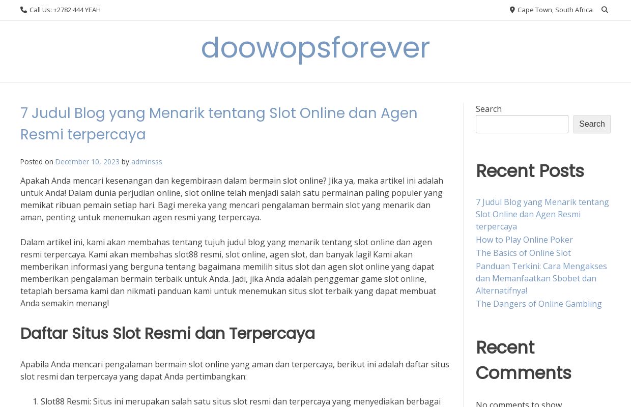 doowopsforever -