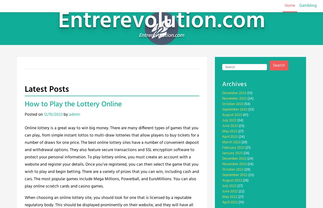 Entrerevolution.com - Entrerevolution.com