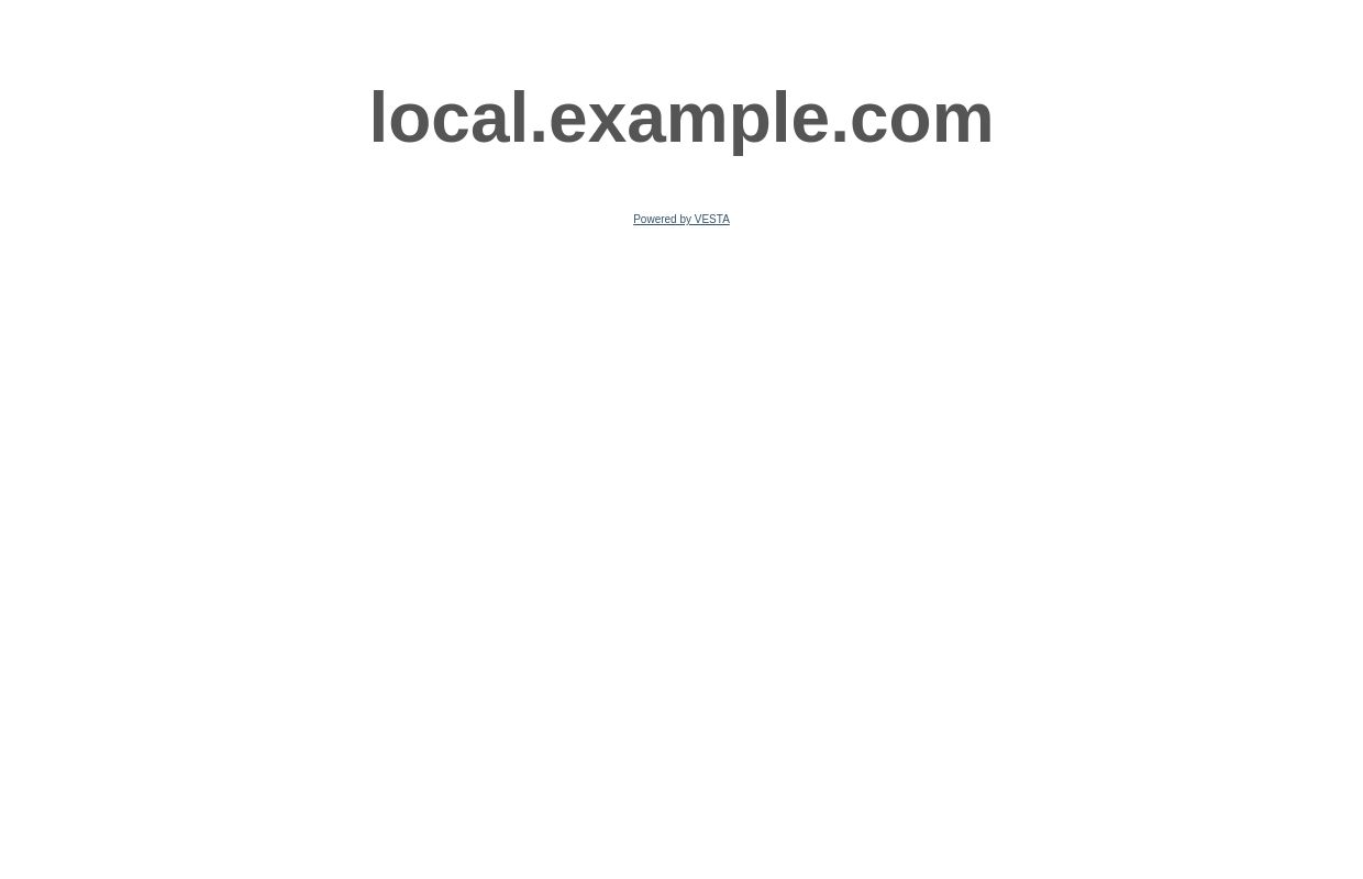 local.example.com — Coming Soon