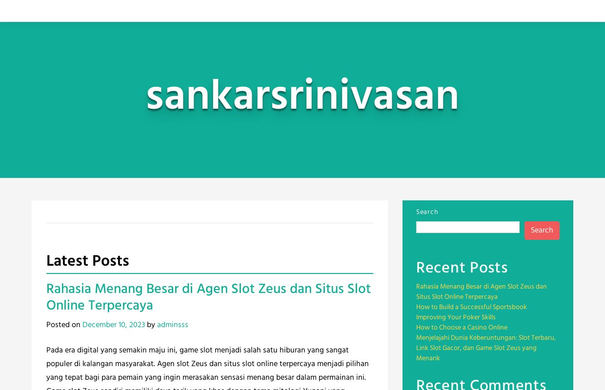 sankarsrinivasan -