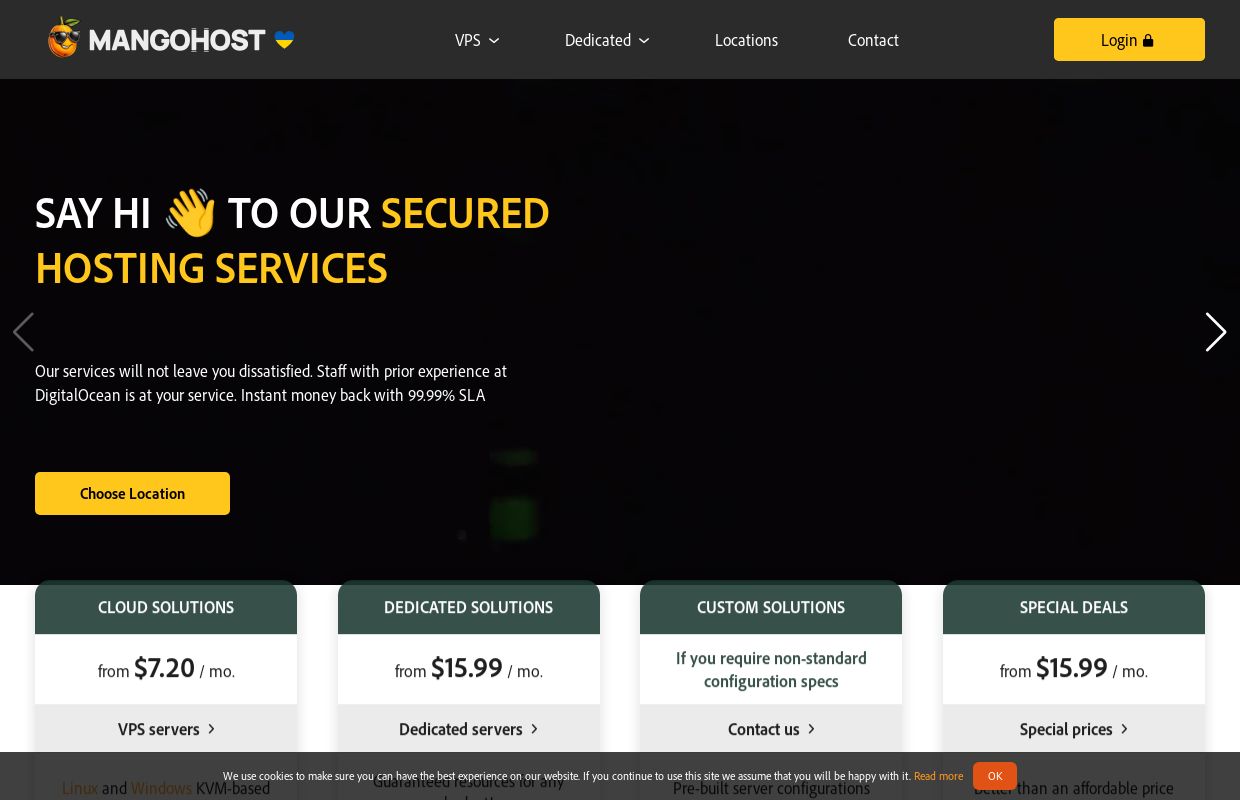 MangoHost - Rent Dedicated 🥭 Cloud VPS Server