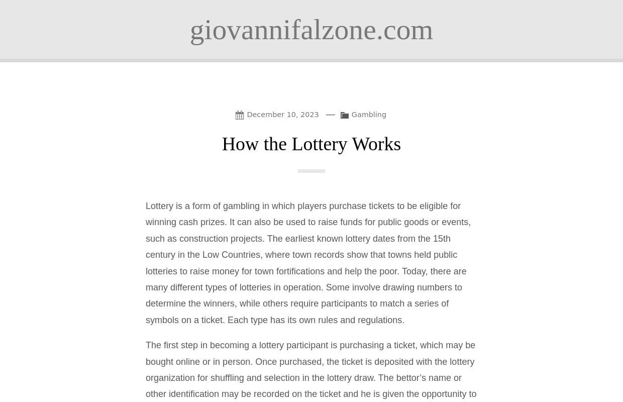 giovannifalzone.com -