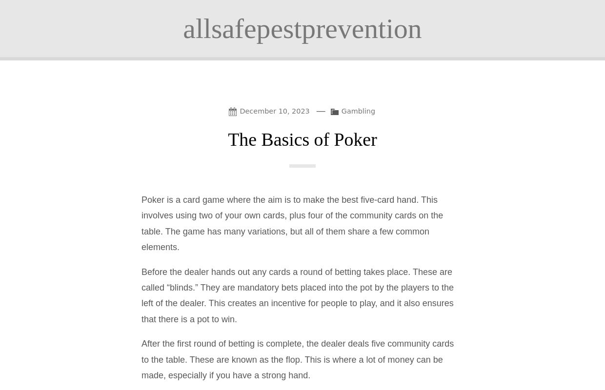 allsafepestprevention -