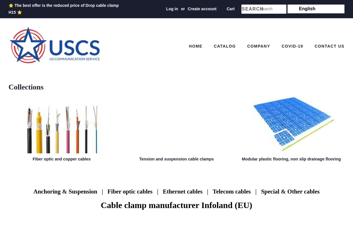 
  Fiber optic cables and cable accessories in stock in the USA
  