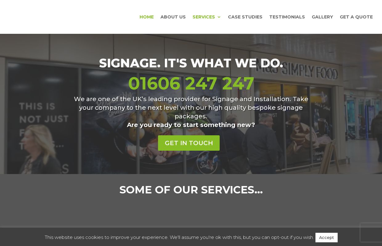 Sign Manufacturers and Suppliers in Warrington, Northwich & Chester