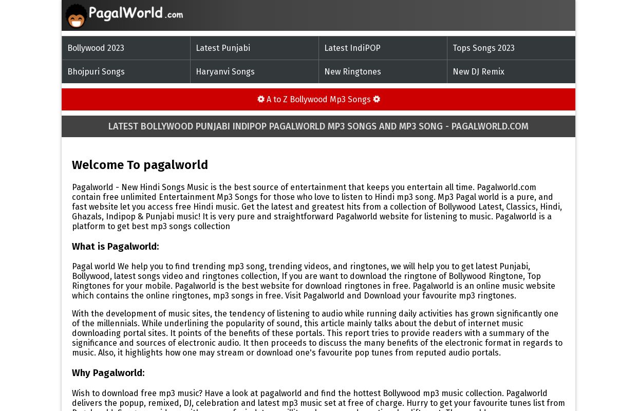PagalWorld.Com, pagalworld,Pagalworld Mp3 Song ,Bollywood MP3 Songs Download , Ringtones