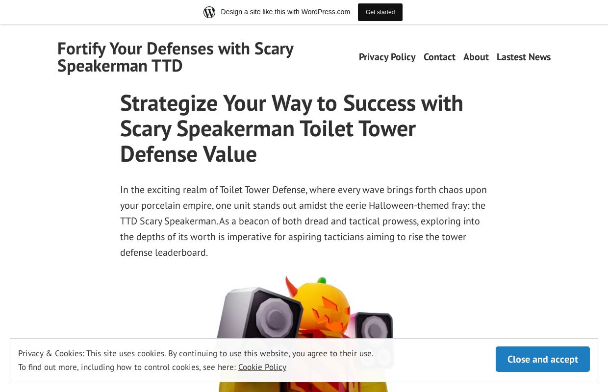 Fortify Your Defenses with Scary Speakerman TTD