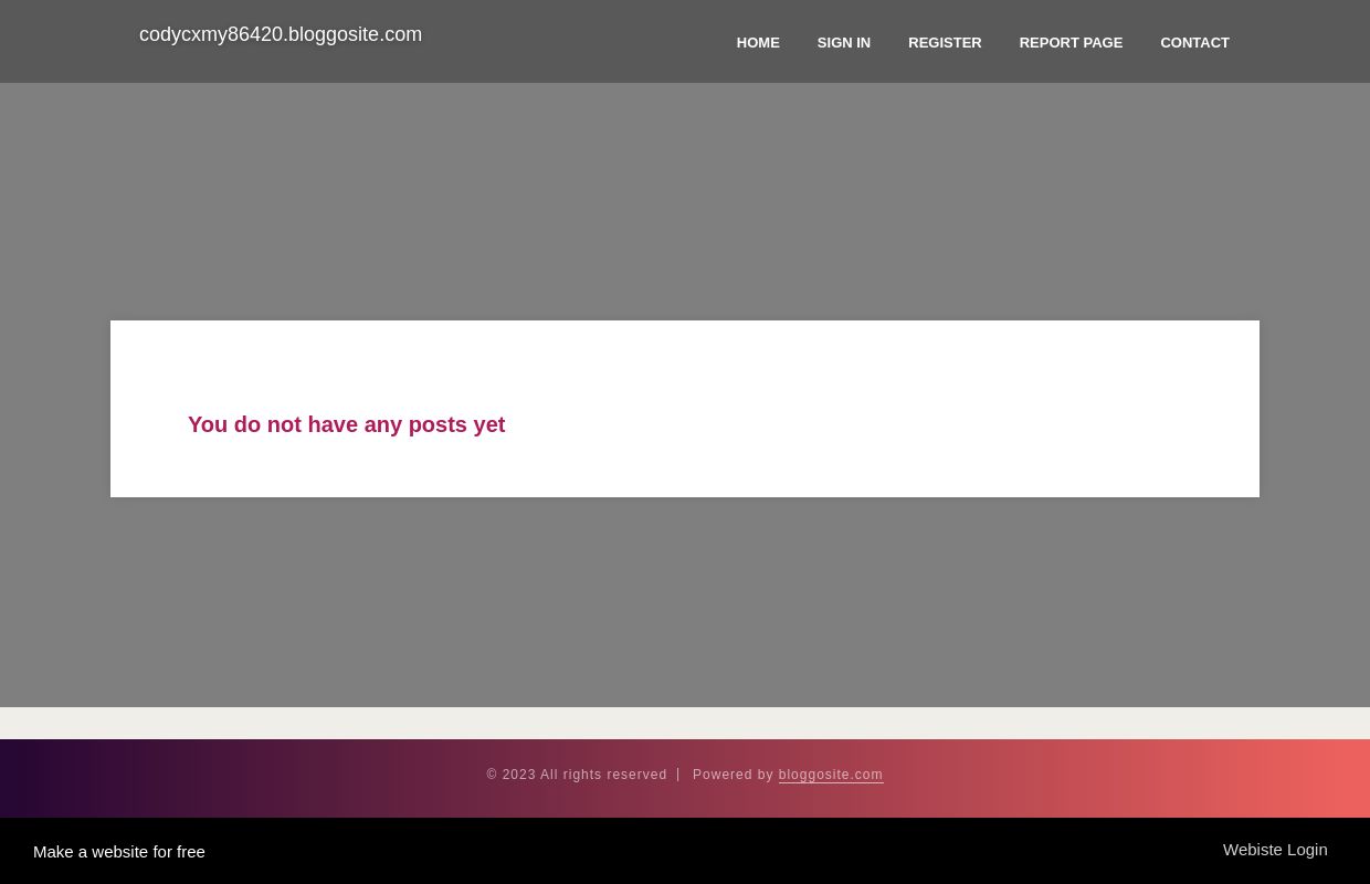 New blog codycxmy86420.bloggosite.com - homepage