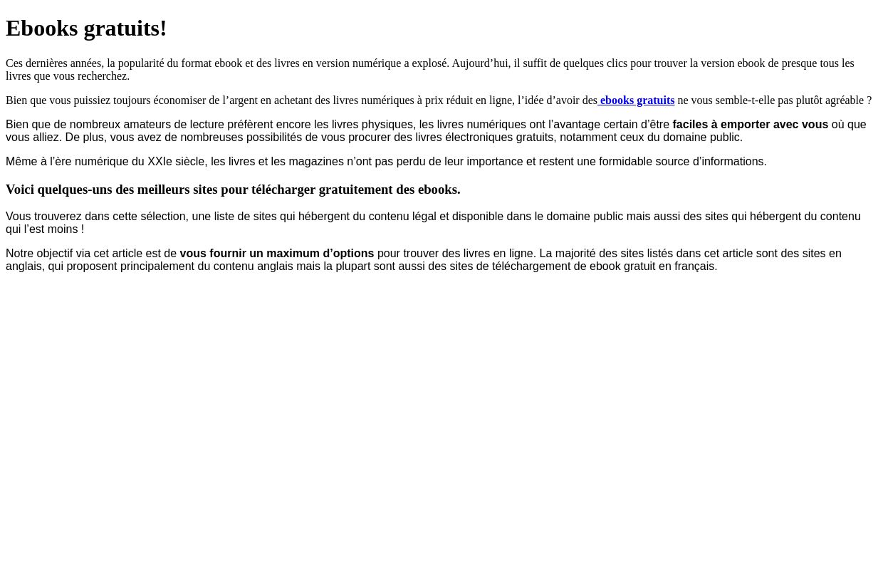 The web site of monlivre