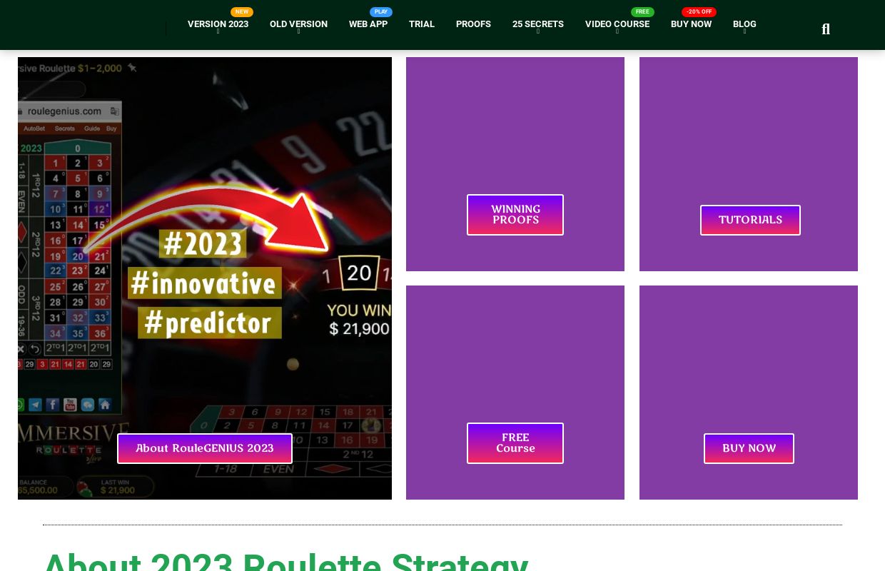 2023 Roulette Strategy: winning Roulette Predictions