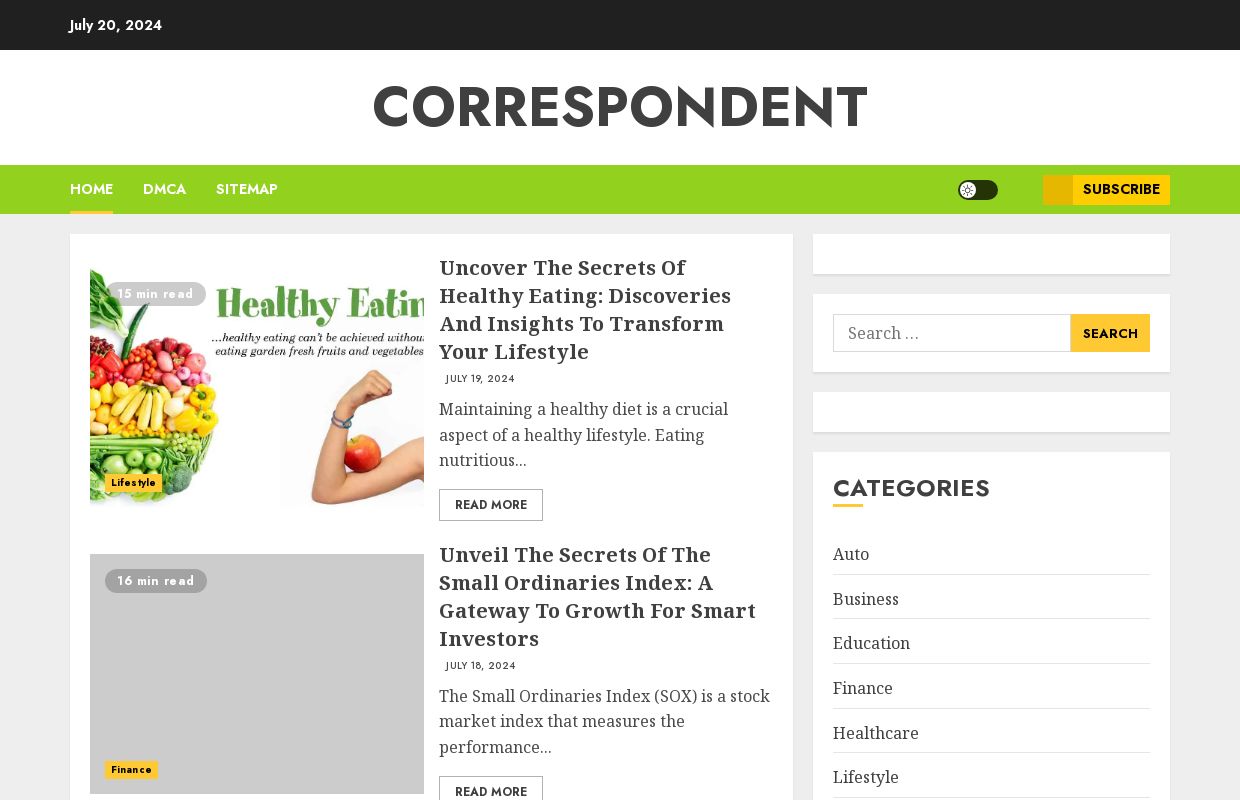 Correspondent