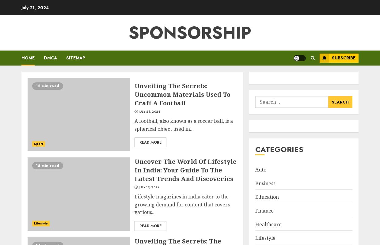 Sponsorship