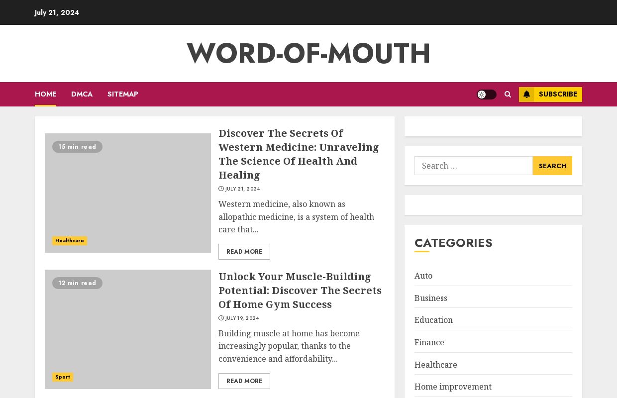Word-of-mouth