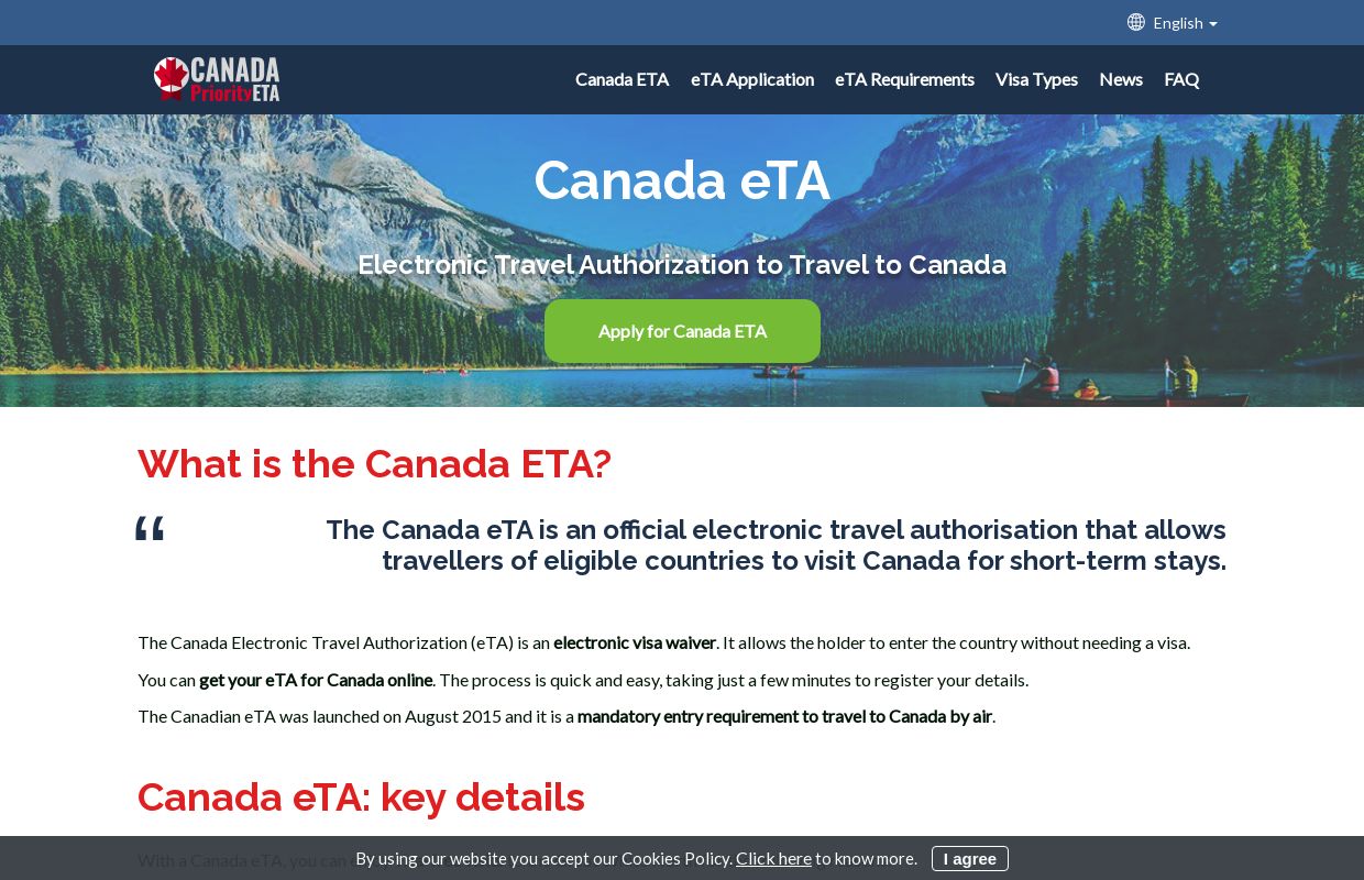 Electronic Travel Authorization (ETA) for Canada | CanadaPriorityETA.com