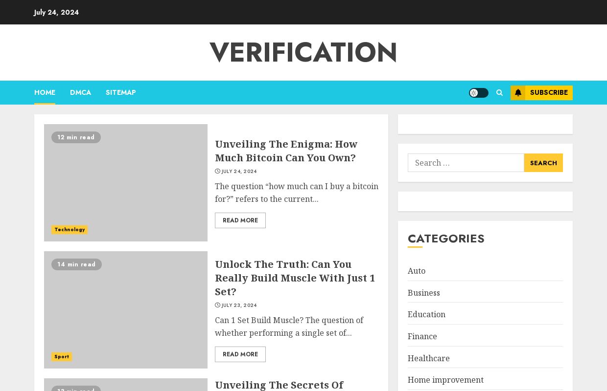 Verification
