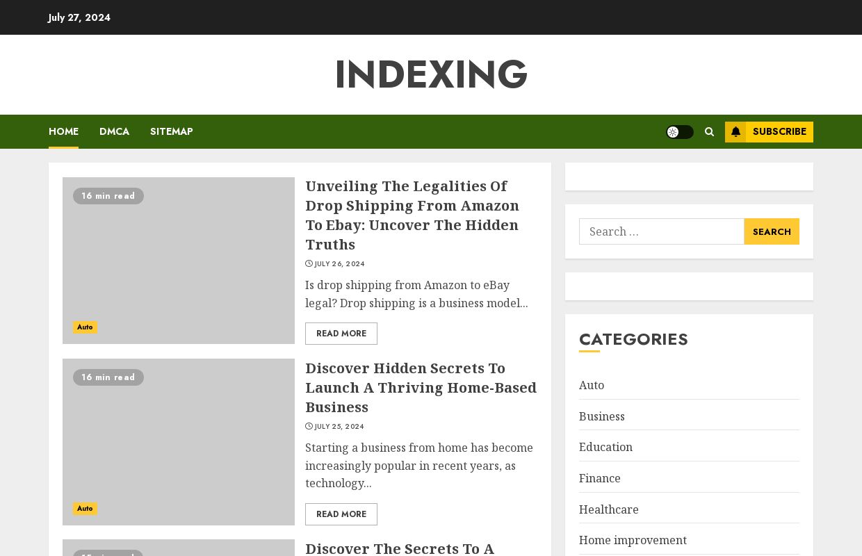 Indexing