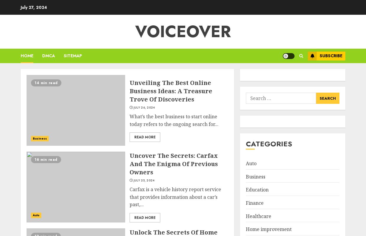 Voiceover