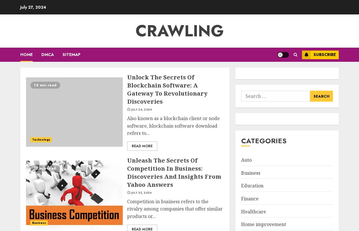 Crawling