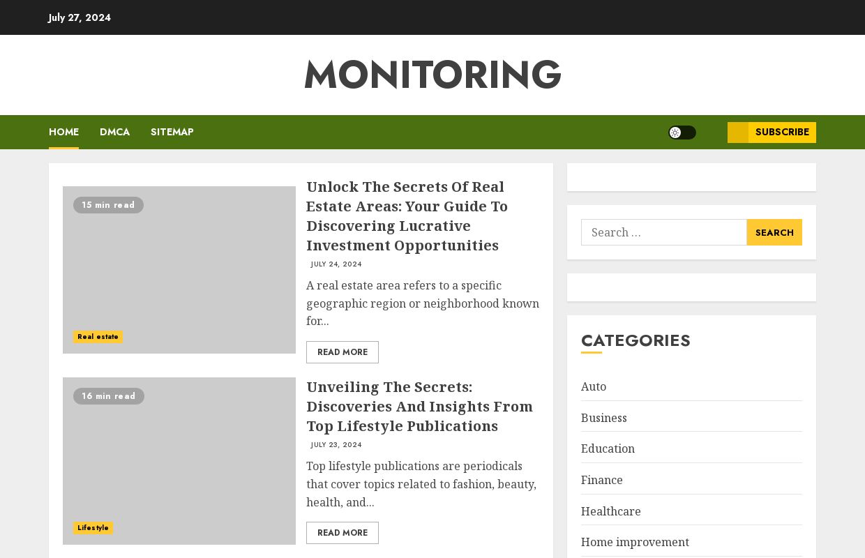 Monitoring