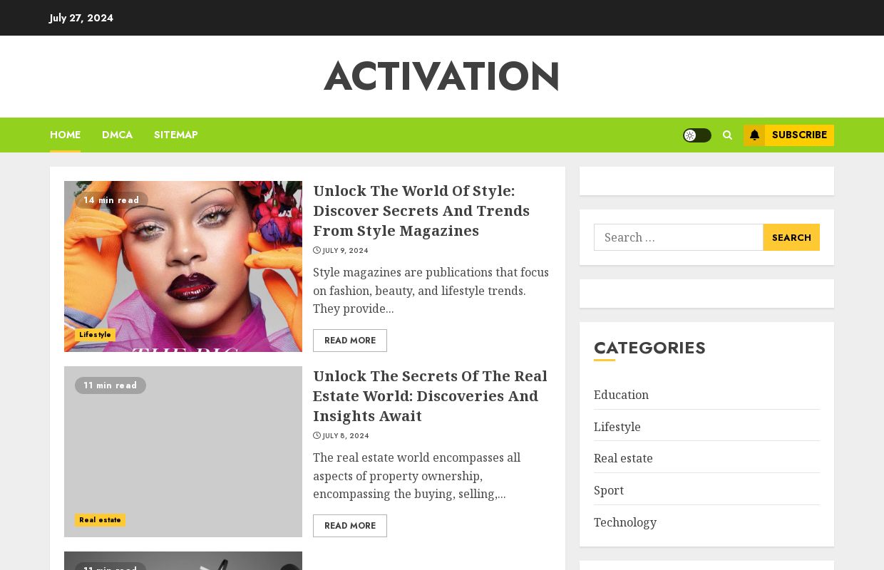 Activation