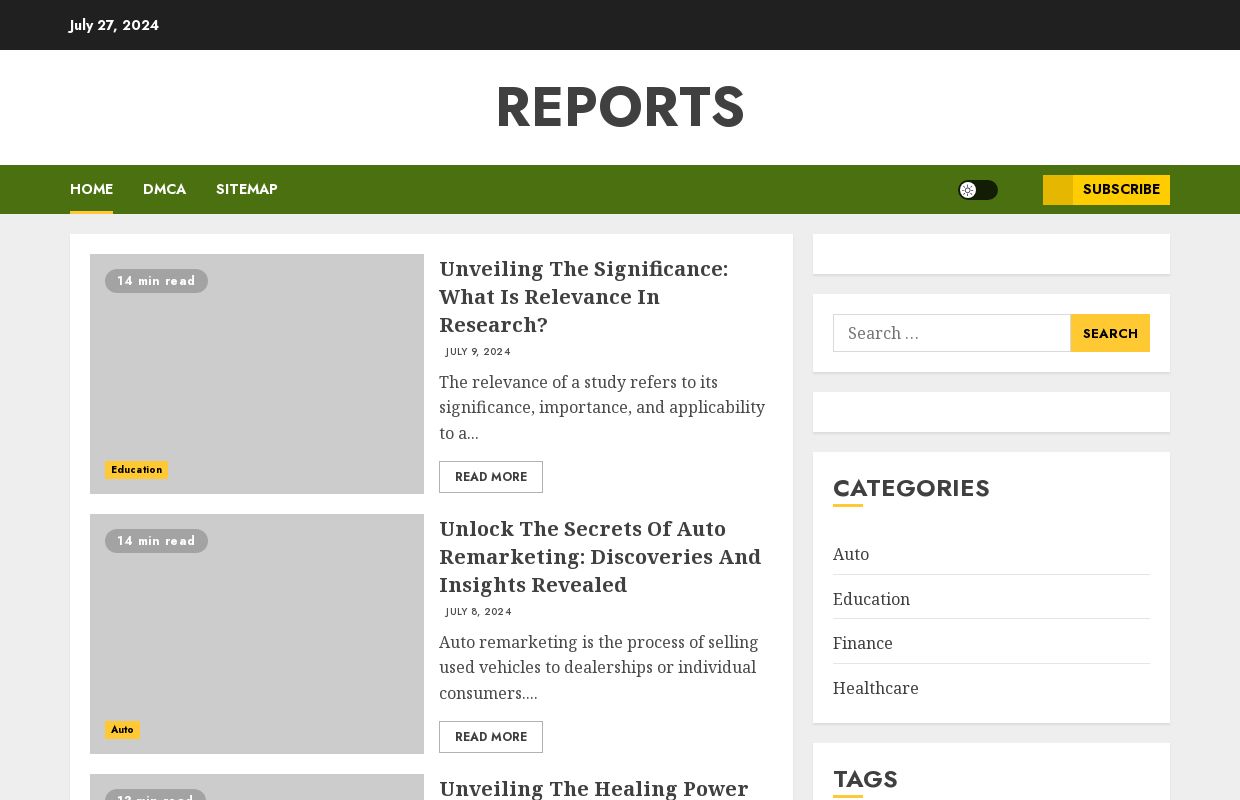 Reports