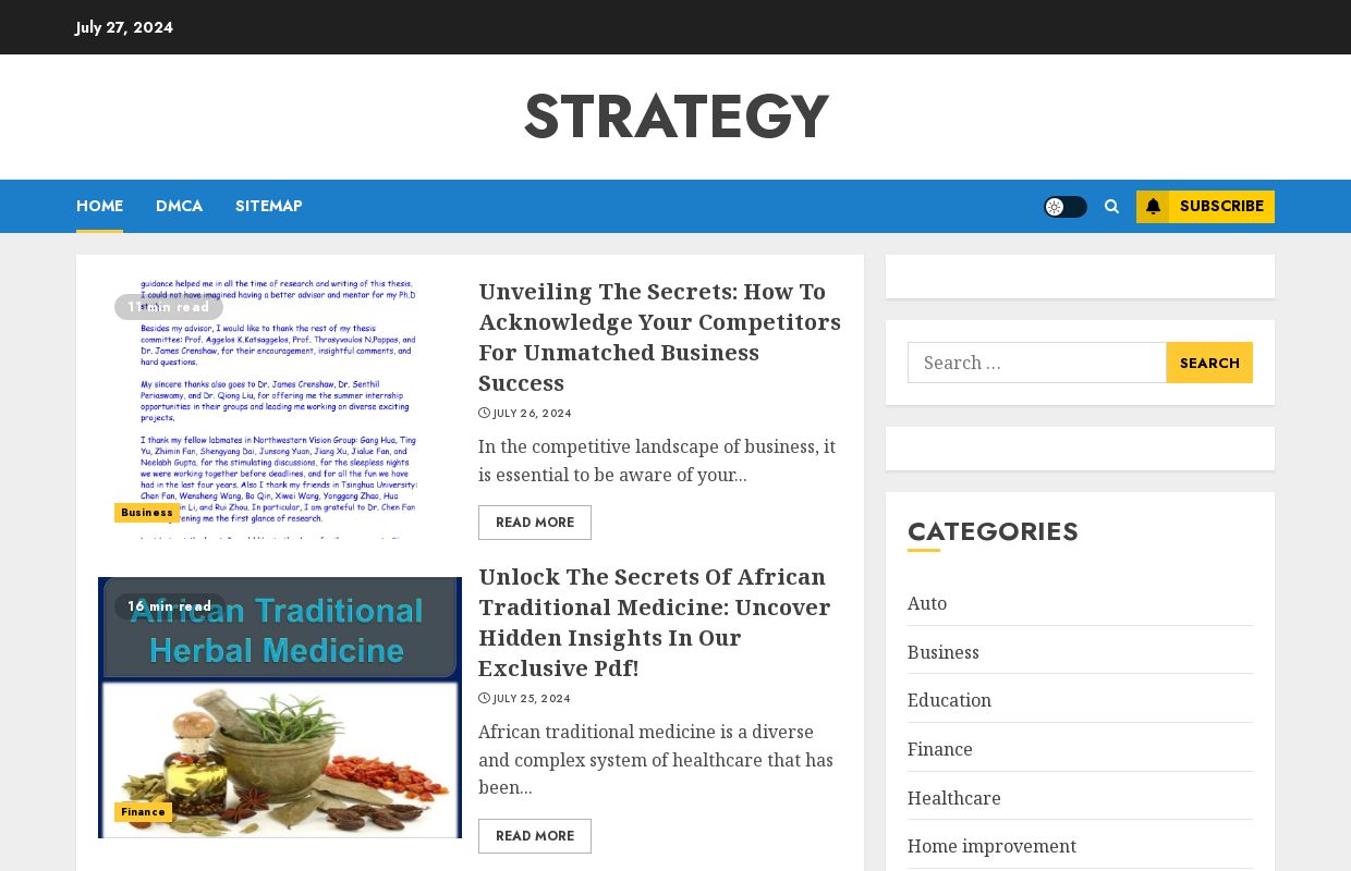 Strategy