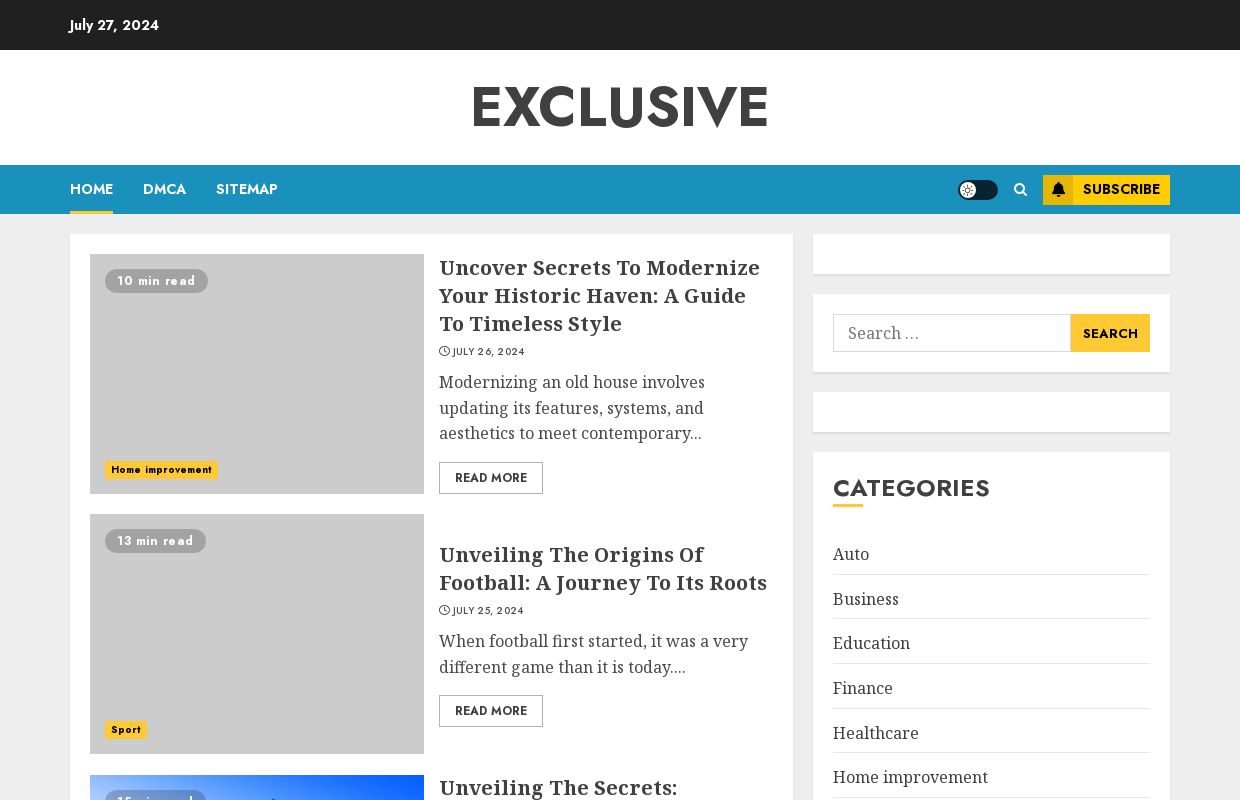 Exclusive