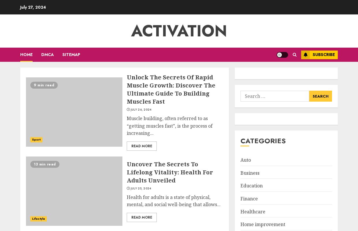 Activation