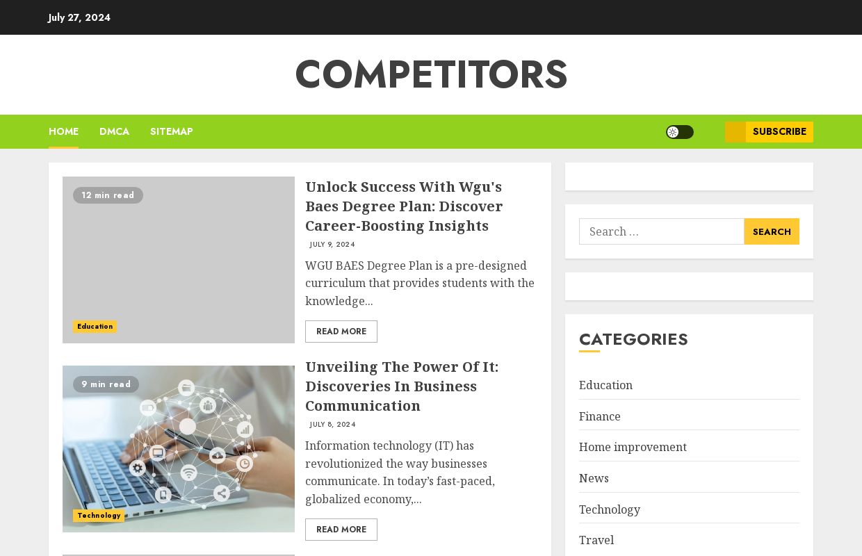Competitors