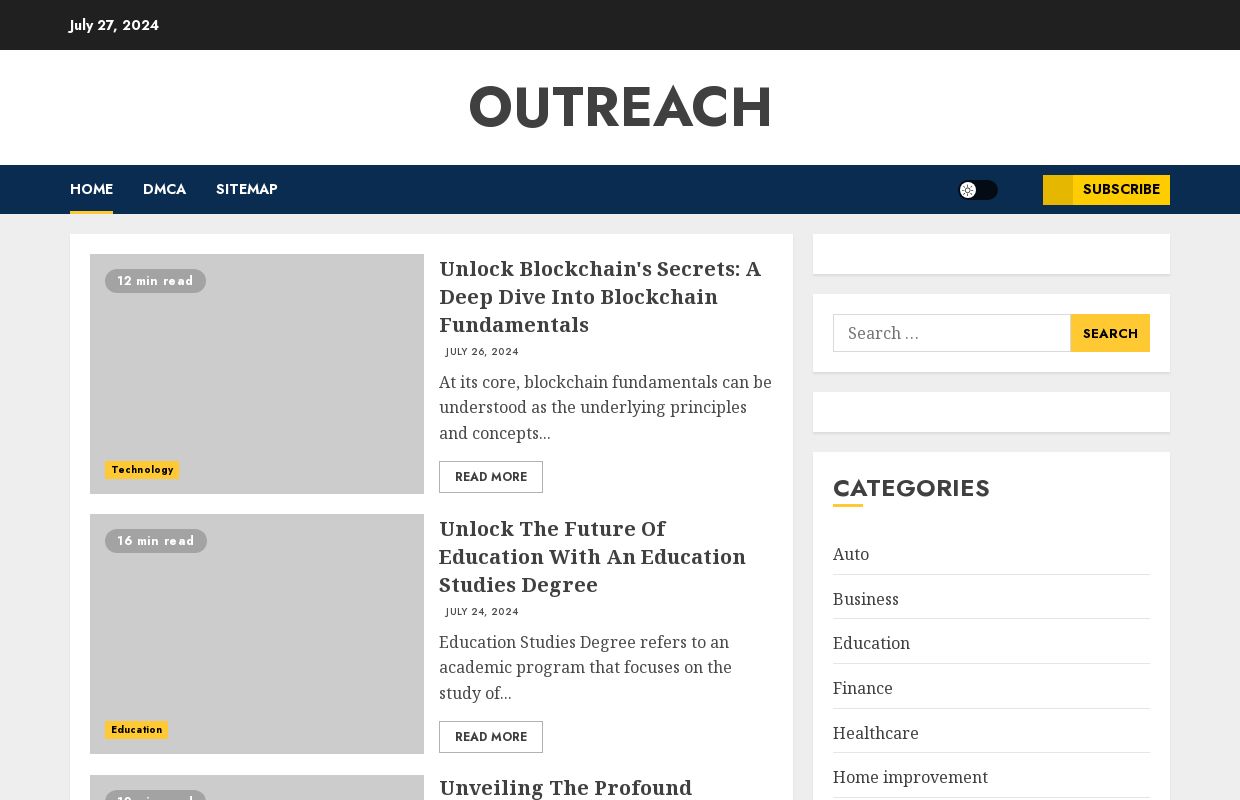 Outreach