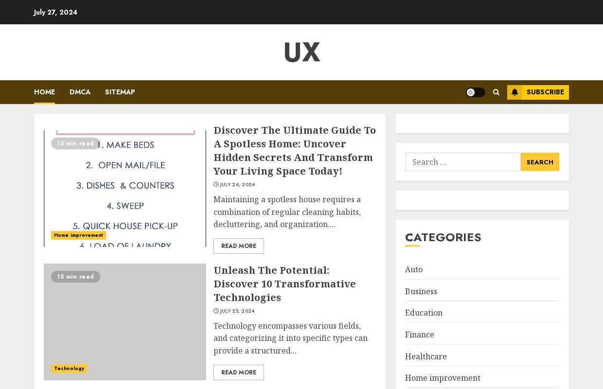 Ux