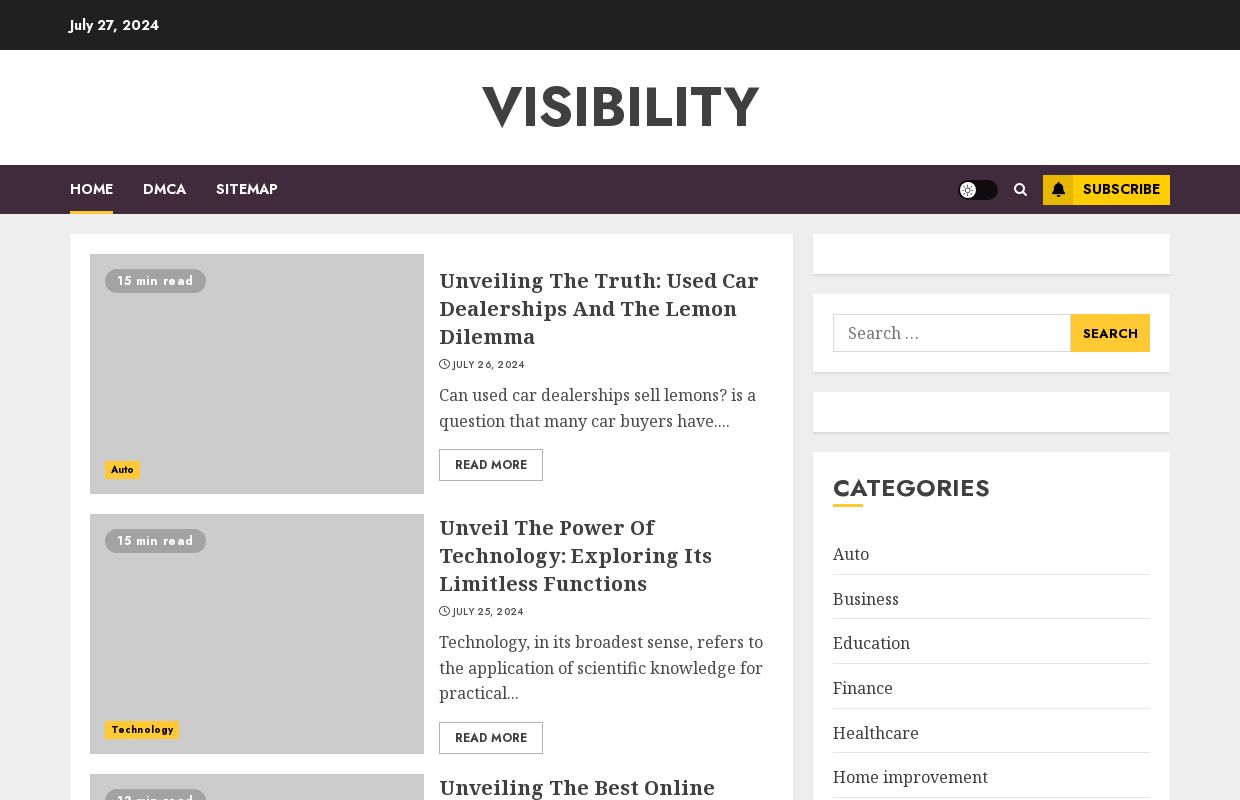 Visibility