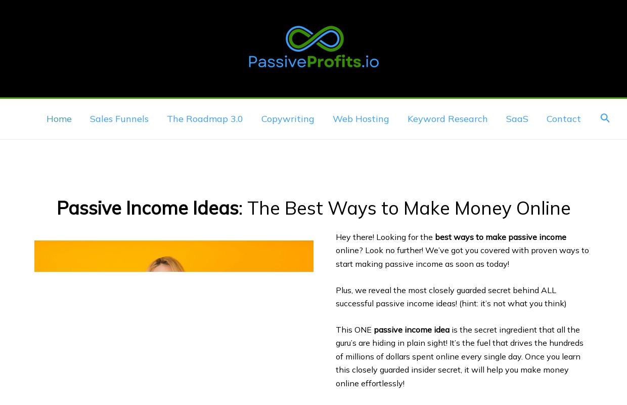 PassiveProfits.io – Digital Marketing Servivces