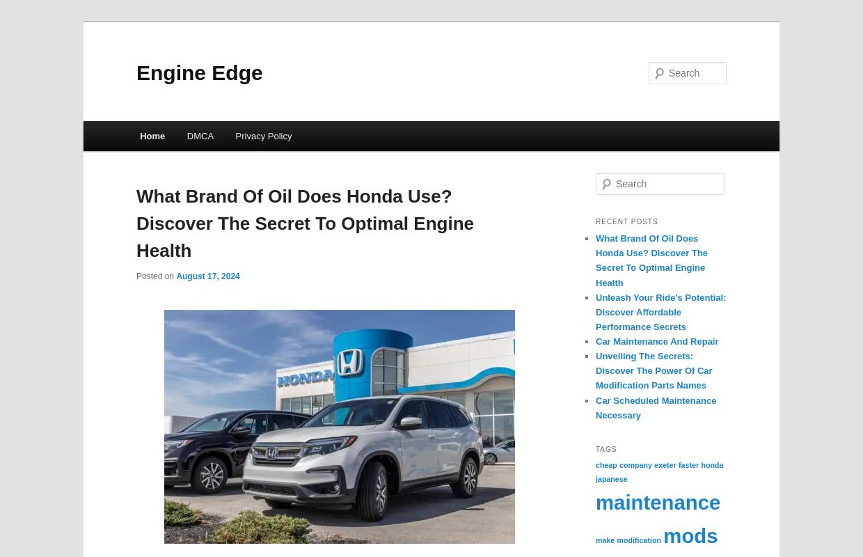 Engine Edge