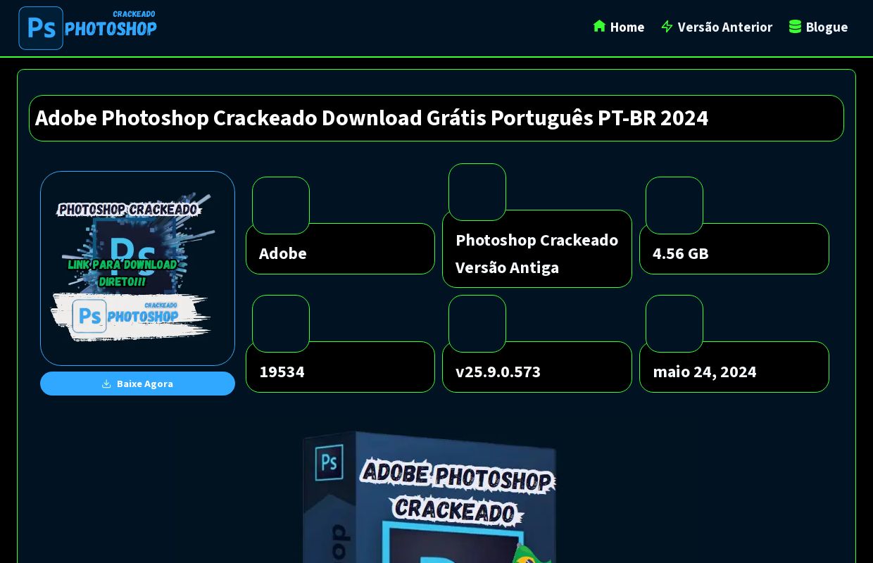 Adobe Photoshop Crackeado Download Grátis Português PT-BR 2024 - Photoshop Crackeado 2023 Português
