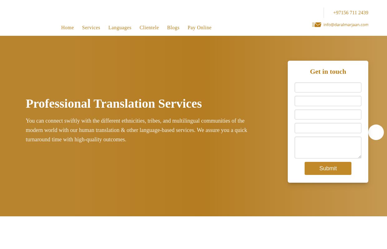 Translation Services in Dubai | Legal Translation in Dubai