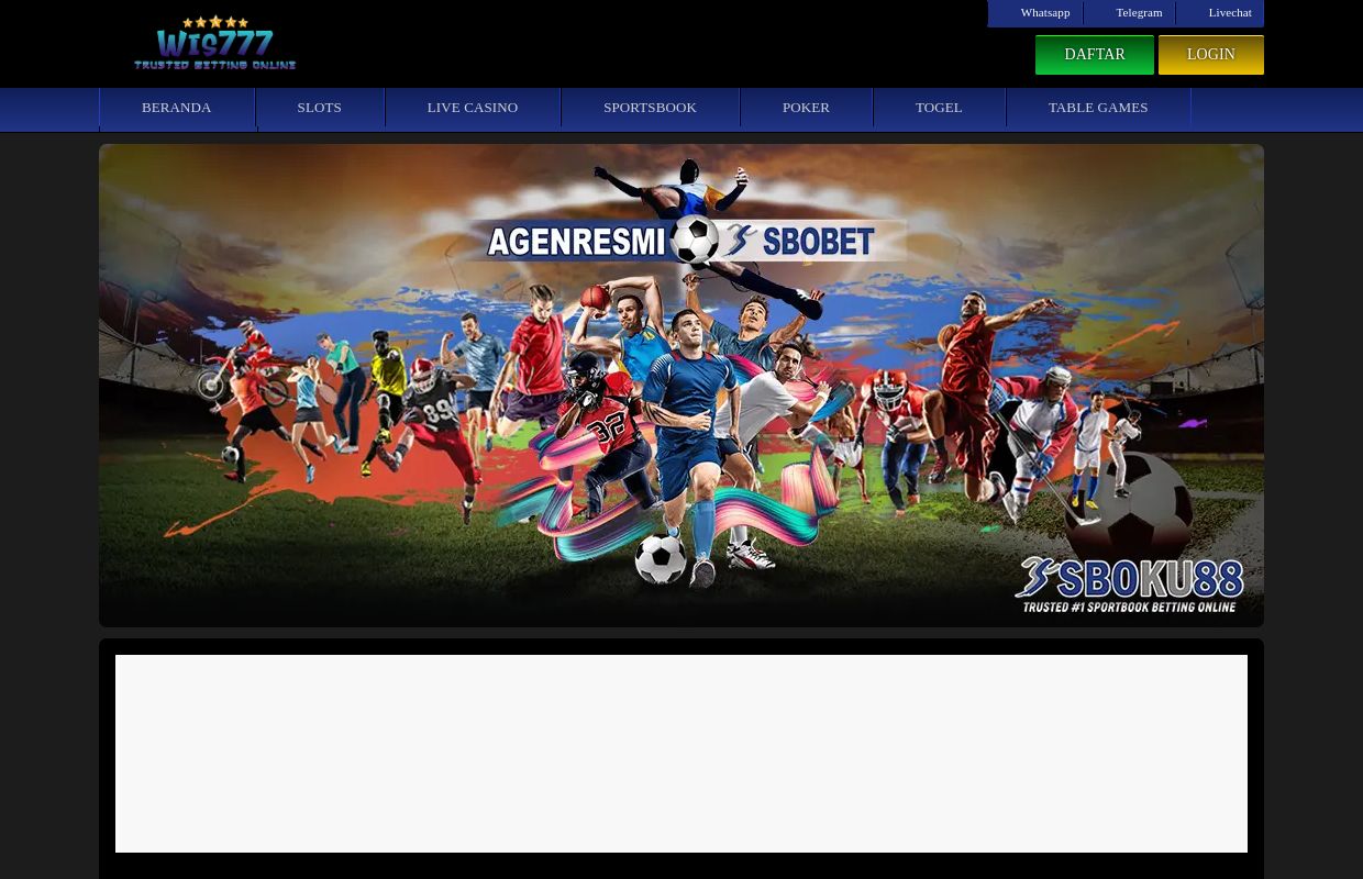 Wis777 | Kunci Sukses dalam Permainan Bola Parlay Online