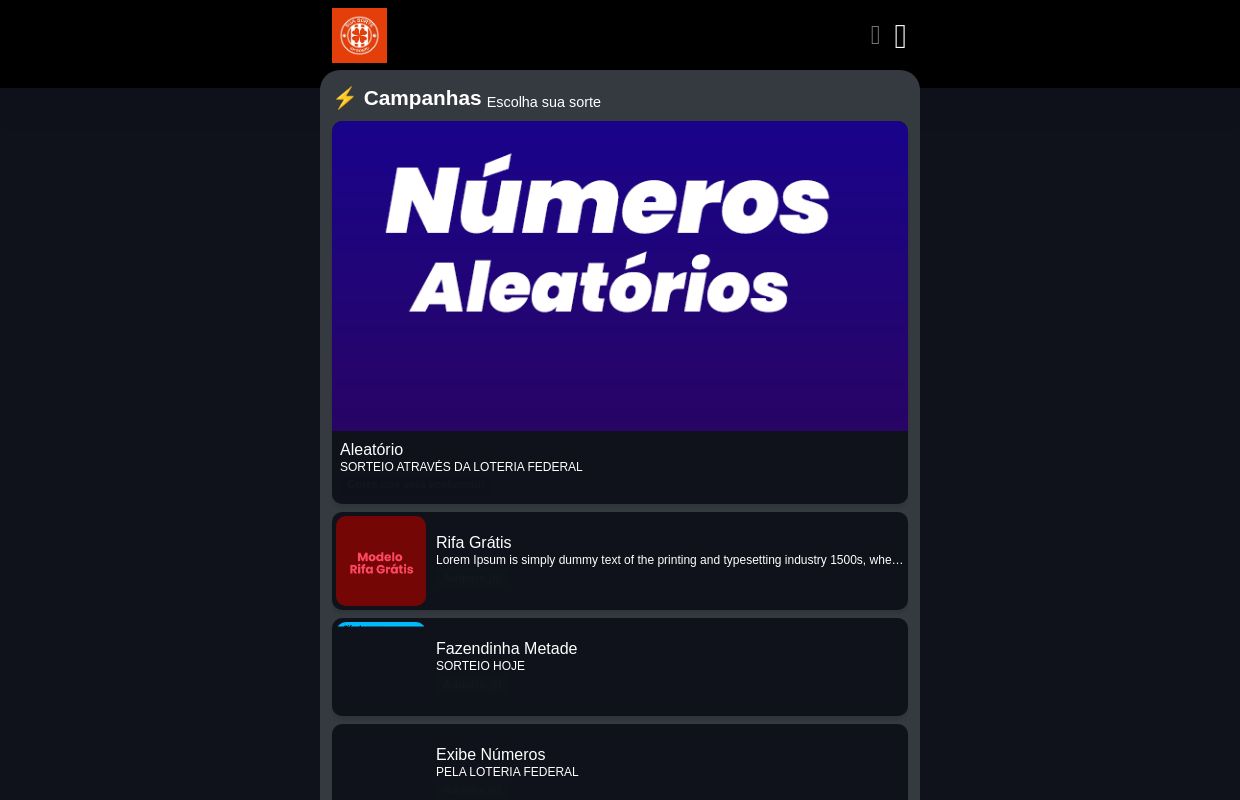 Sua Sorte em Dobro. Participem Já !