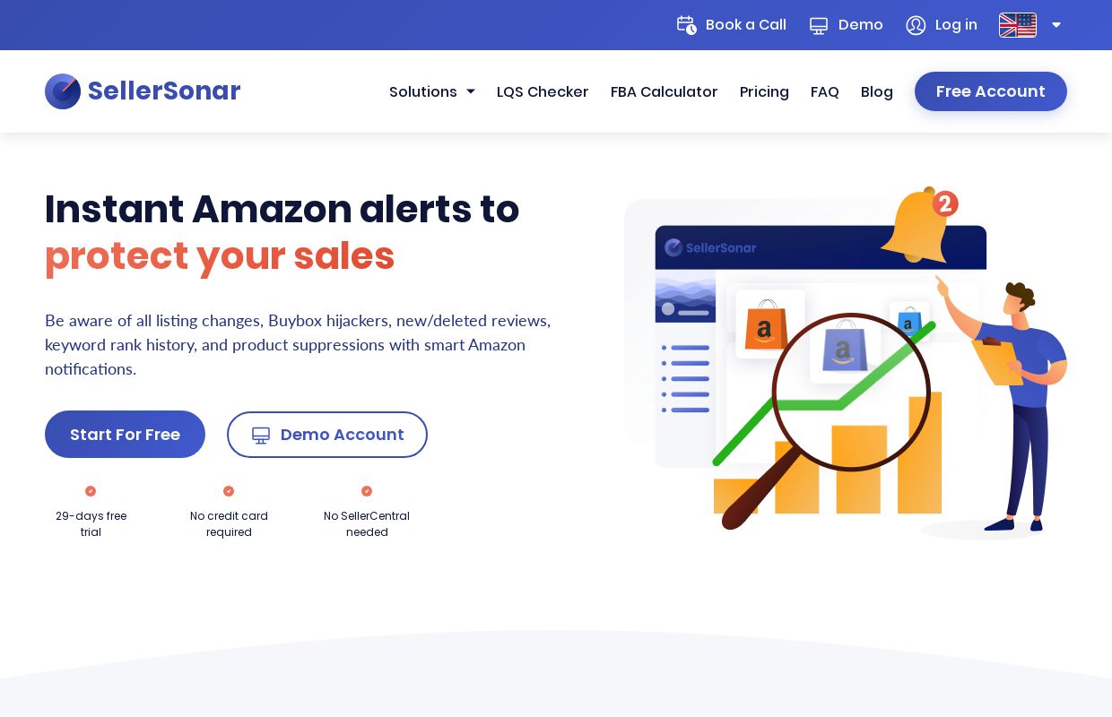 Amazon Alerts - Best Amazon Seller Software | SellerSonar