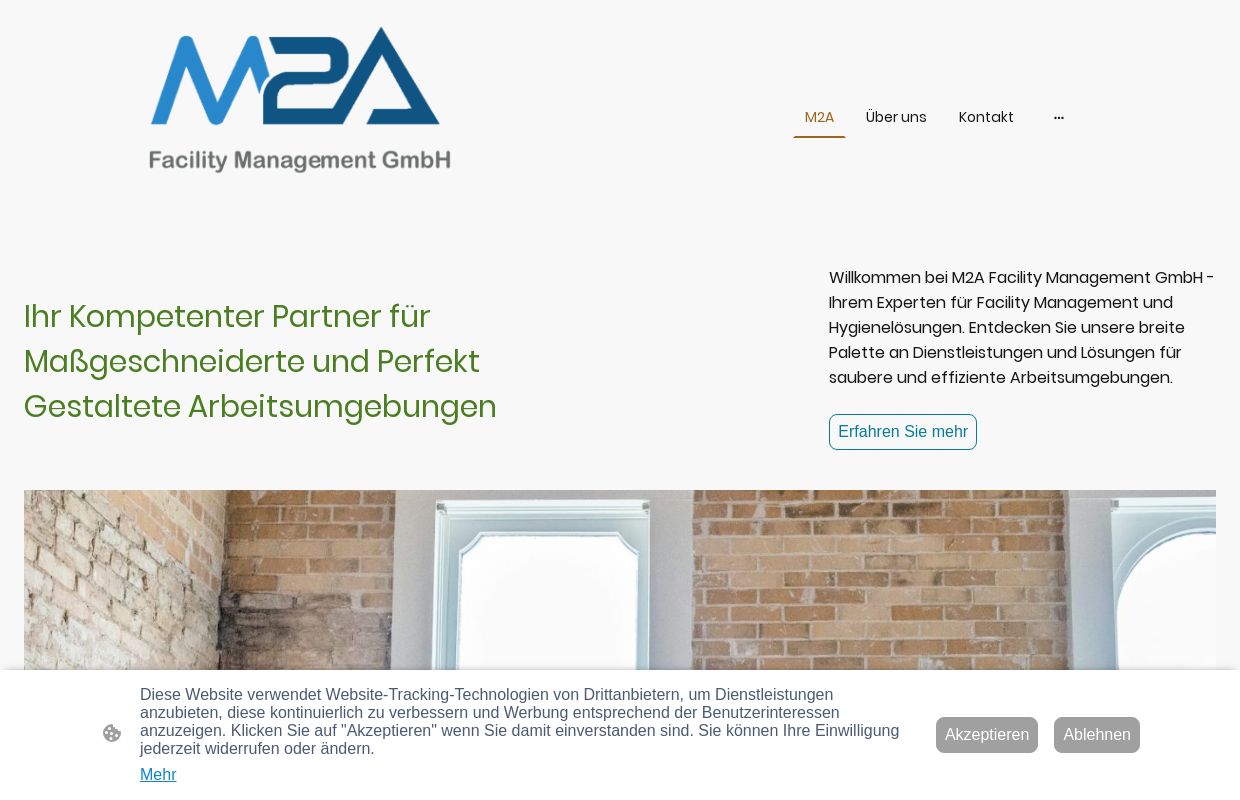 M2A Facility Management GmbH | Experten für Facility Management & Hygienelösungen