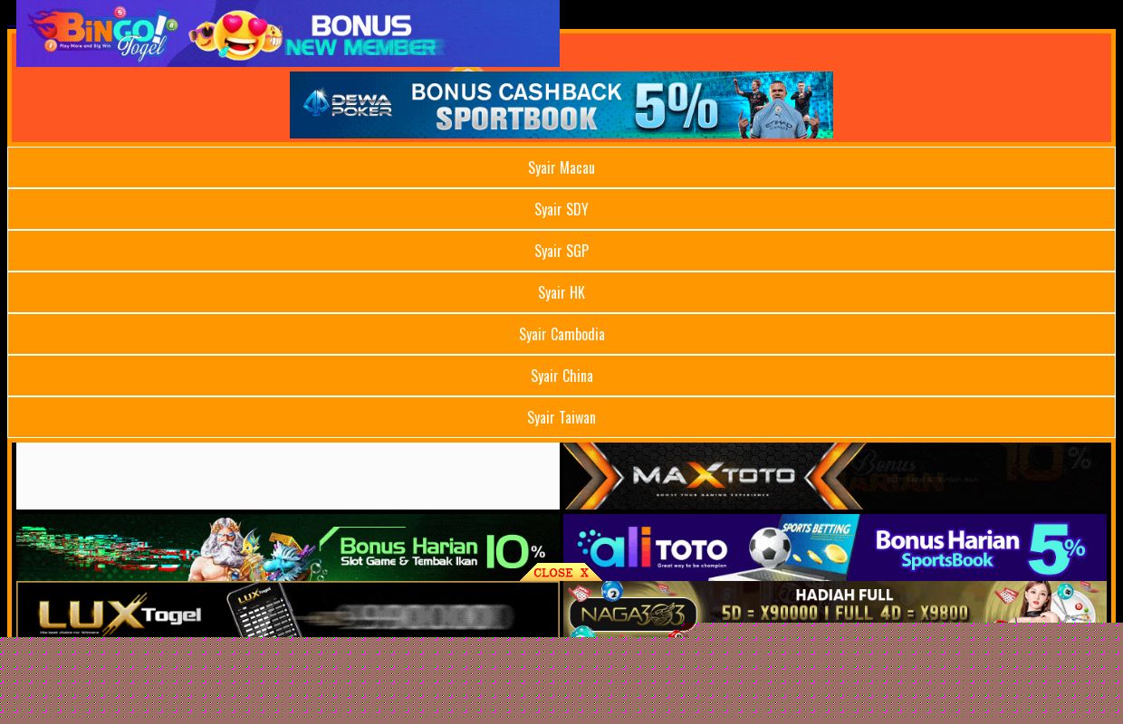 Syair Sdy - Forum Syair Sdy - Kode Syair Sdy - Syair Sydney