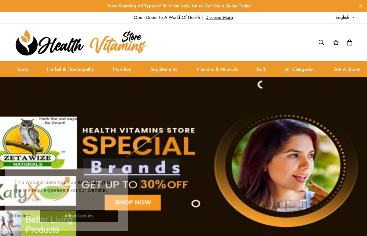 Health Vitamins Store
– Health Vitamins Store by ZetaWize