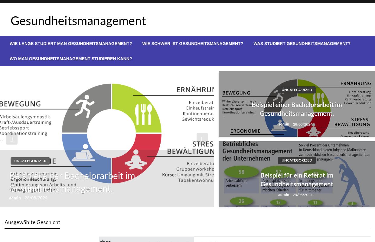 Gesundheitsmanagement