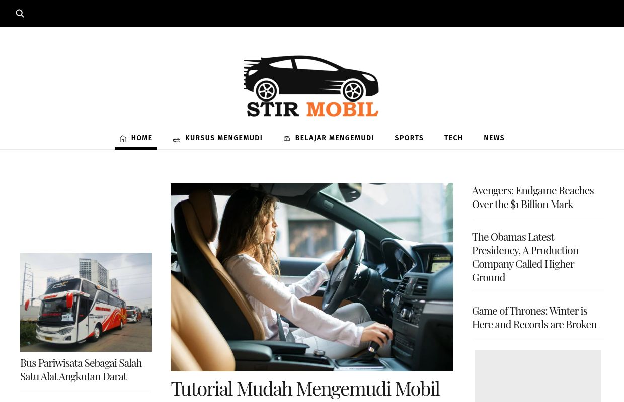 Kursus Stir Mobil - stirmobil.web.id