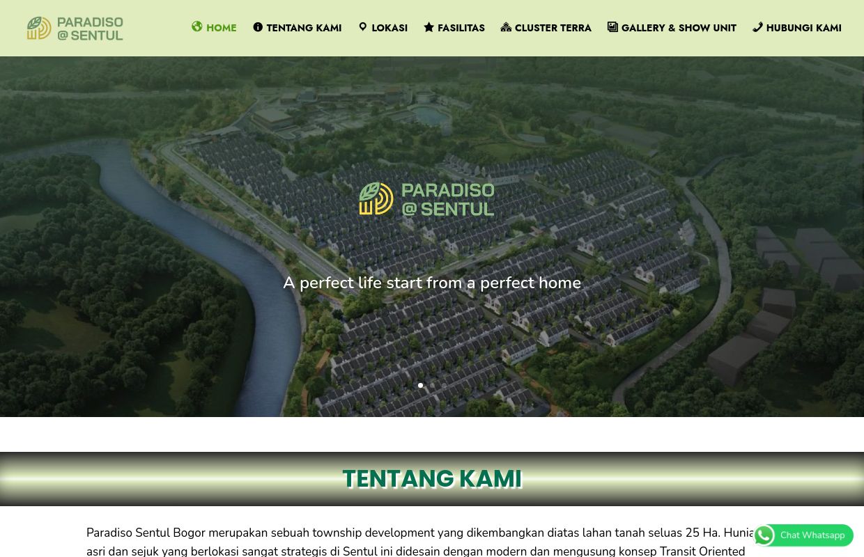 Official Marketing Paradiso @Sentul Bogor | Info Harga dan Promo Perumahan Paradiso Sentul Bogor | Hunian Terbaik dan Strategis, Selangkah ke Tol Jagorawi