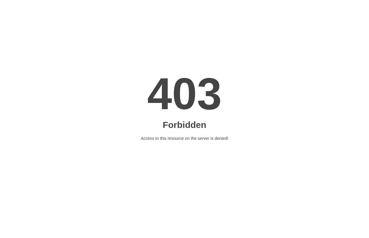  403 Forbidden
