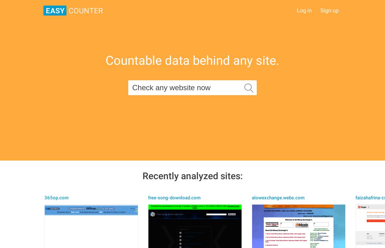 Easy Counter: Count web pages hits using only HTML