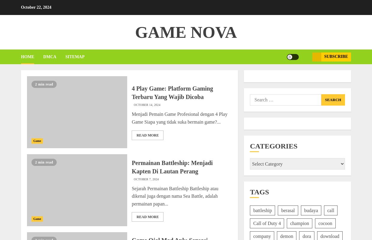 Game Nova