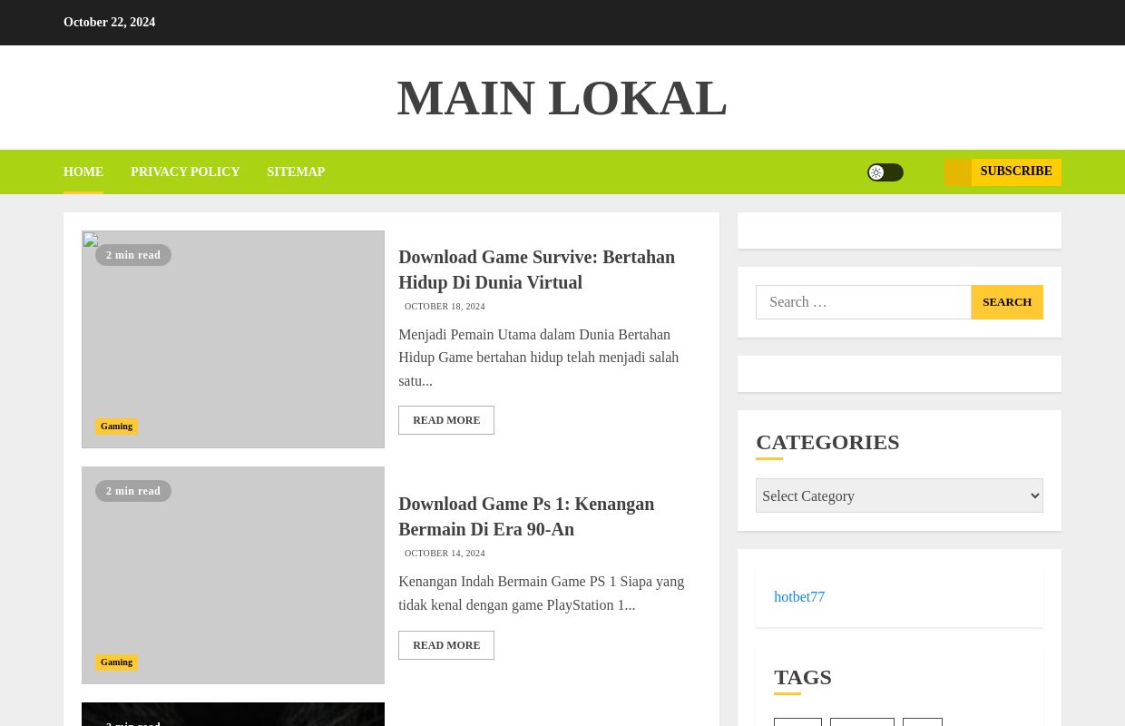 Main lokal