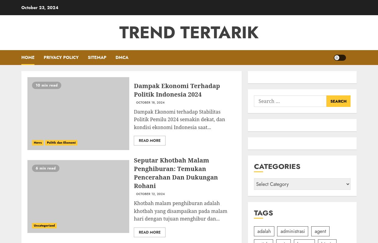 Trend tertarik